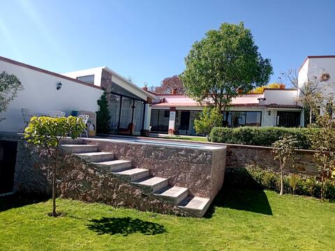 Finca Carele: gardens, terraces and private pool