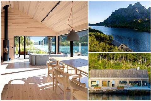Hopen Sea Lodge - Spectacular cottage by the sea
