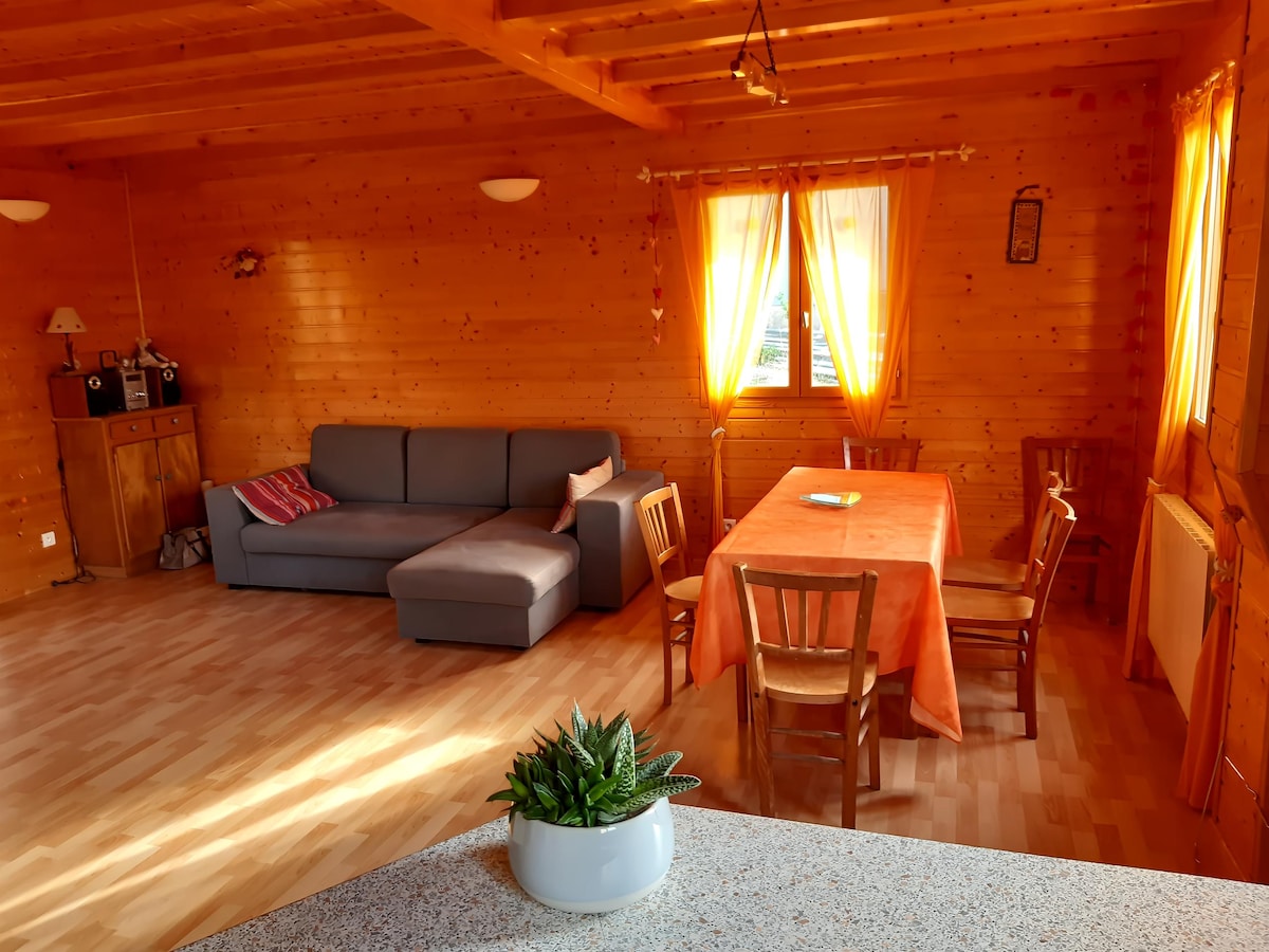 Top Airbnb: Cozy cottage with breathtaking view à Chambon Sur Lac