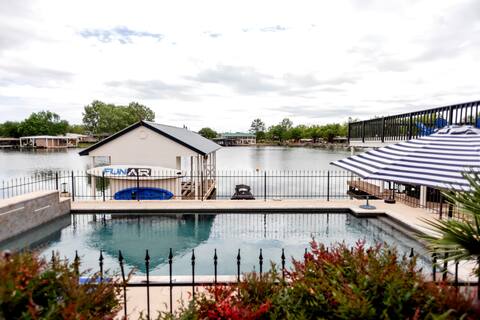 Lakefront Retreat w/ Pool & Game Room | Families