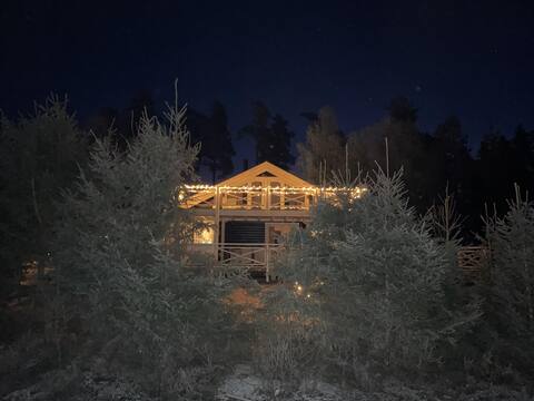 House in Hestra at Isabergs GK (6 adults and 2 children)