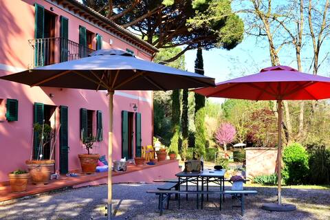 Villa Rosella with fantastic garden and pool