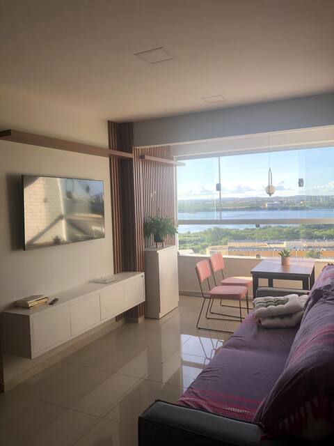 Apê with charming Sunset and river view!