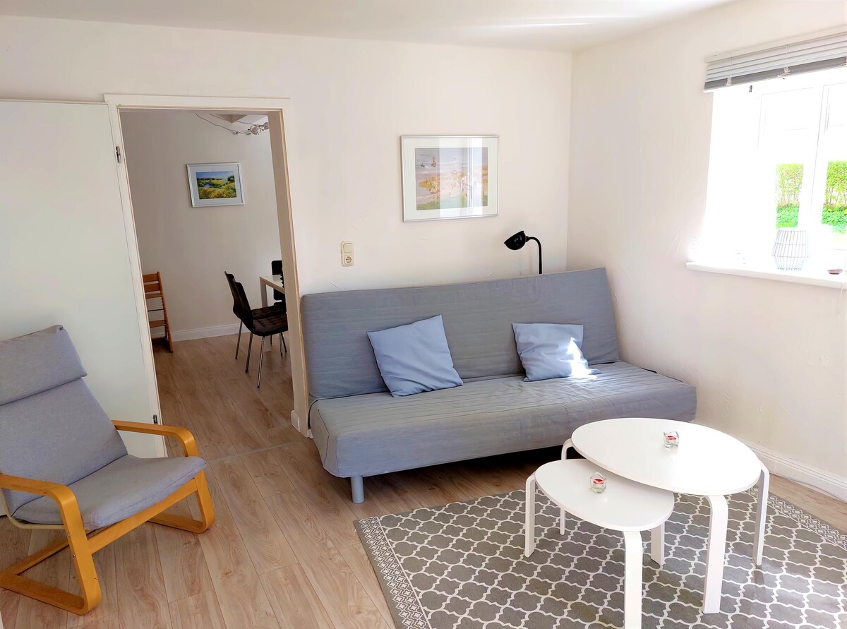 Anuncio de Airbnb popular: Large, friendly garden apartment en Bad Doberan