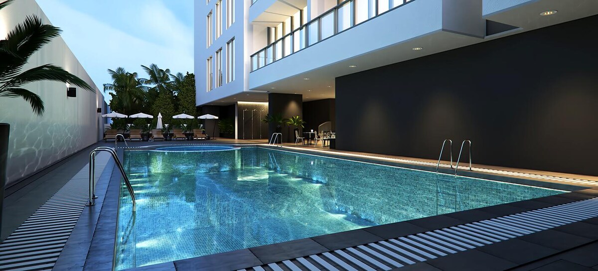 Annonce Airbnb populaire: 40TH FLOOR PALM & MARINA VIEW APT NEXT TO TRAM à Al Sufouh Second