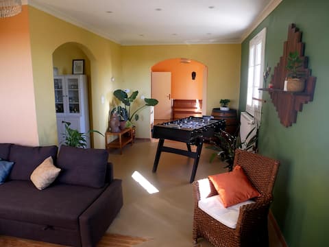 Nice corner of greenery with swimming pool and spa