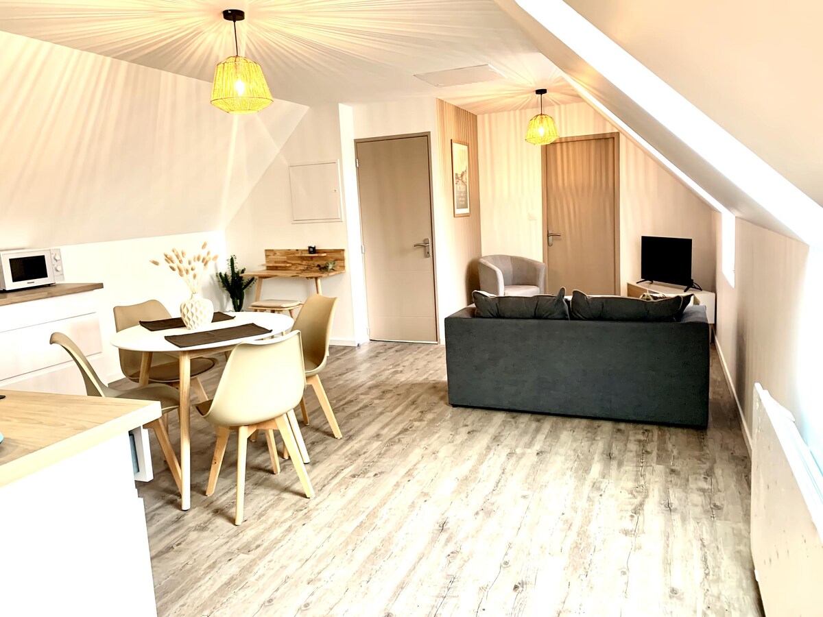 Airbnb performant: Stunning views of the Viaduct and the city à Morlaix