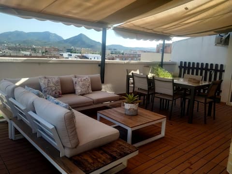 Top Airbnb: Excellent penthouse with chill-out en Amposta