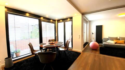 Modern feel-good apartment with sun terrace