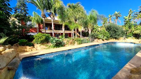 10 Bedroom Lux Villa Heated Pool,jacuzzi 30 guests