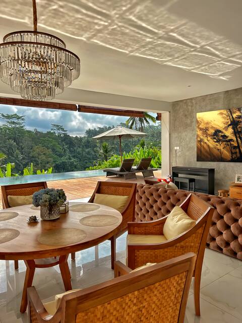 Unforgettable view with pure luxury in Ubud