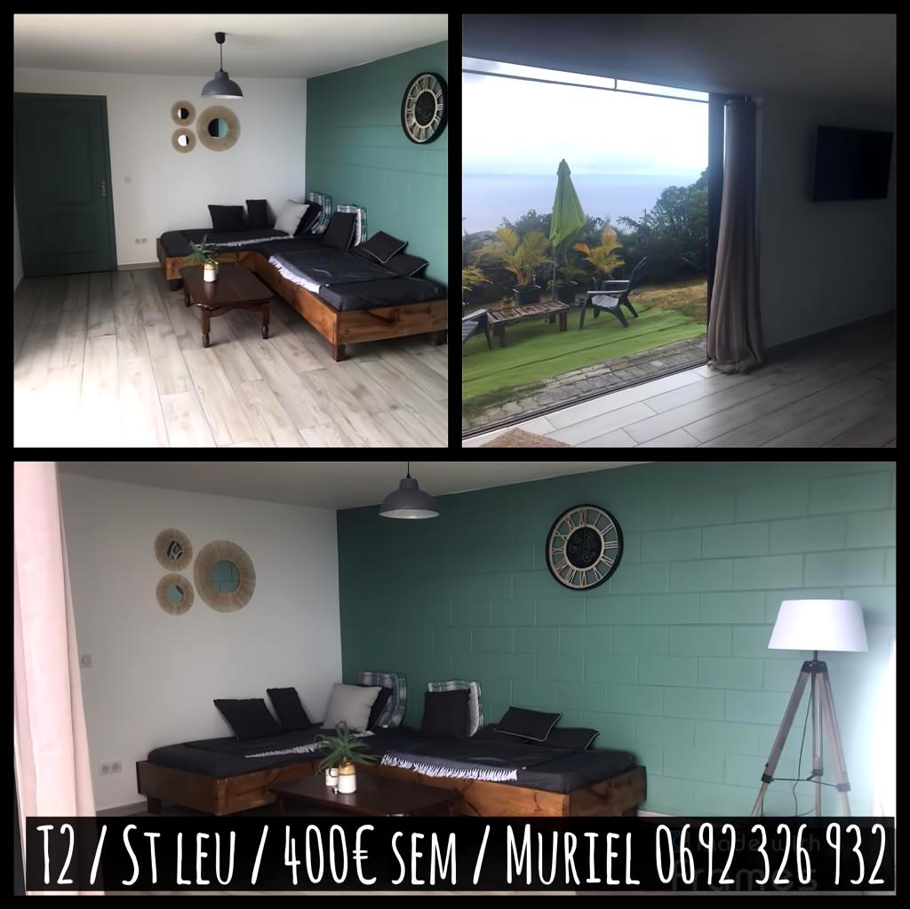 Annonce Airbnb populaire: F2 Saint Leu / panoramic ocean views. à Saint Leu