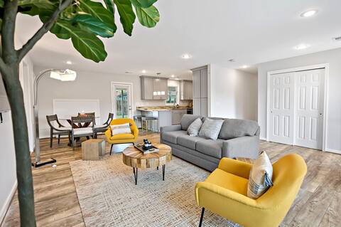Cheerful | 4-bedroom bungalow | free parking