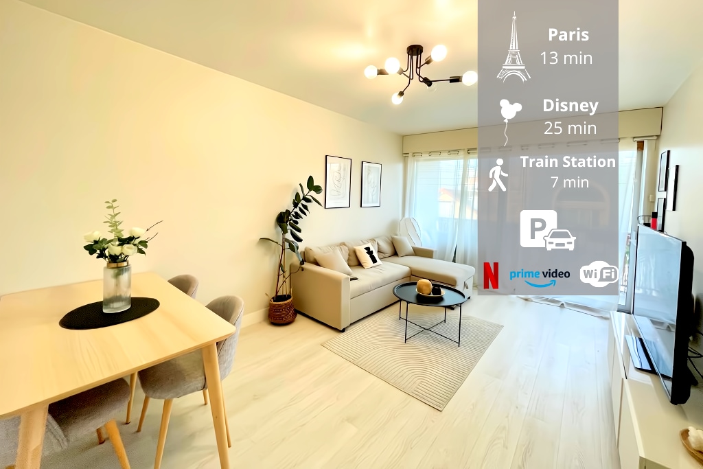 Apartment Between Paris & Disney