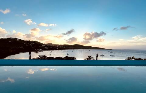 Waterfront, private oasis in Christiansted!