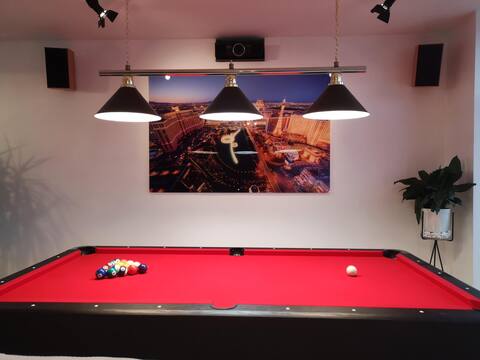 Loft downtown Bruxelles snooker