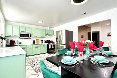 Spacious, Private, Modern 4 BR House + Game Room