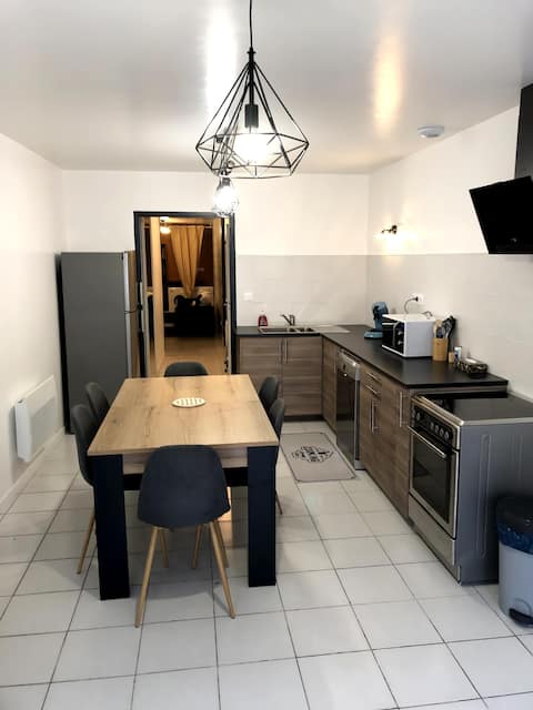 2 bedroom t3 apartment and convertible sofa