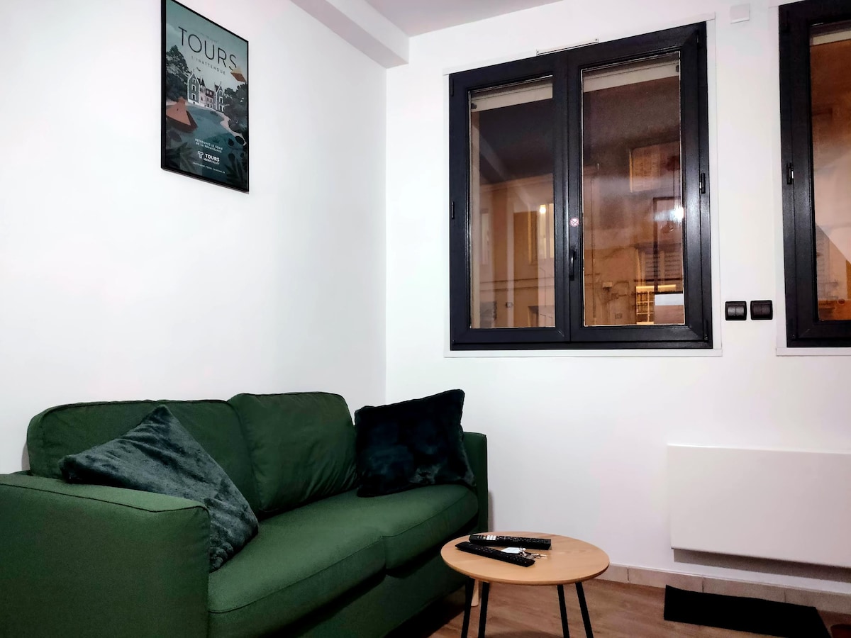 Popular Airbnb listing: Very nice studio near the Cathedral on the banks of the Loire in Tours