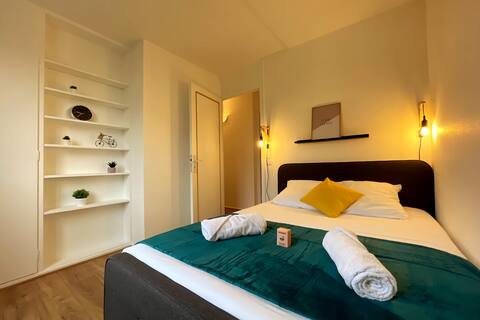 Rouen Marina and MIN - Bright apartment
