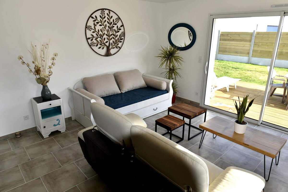 Top Airbnb: New house in the heart of Brétignolles à Bretignolles Sur Mer