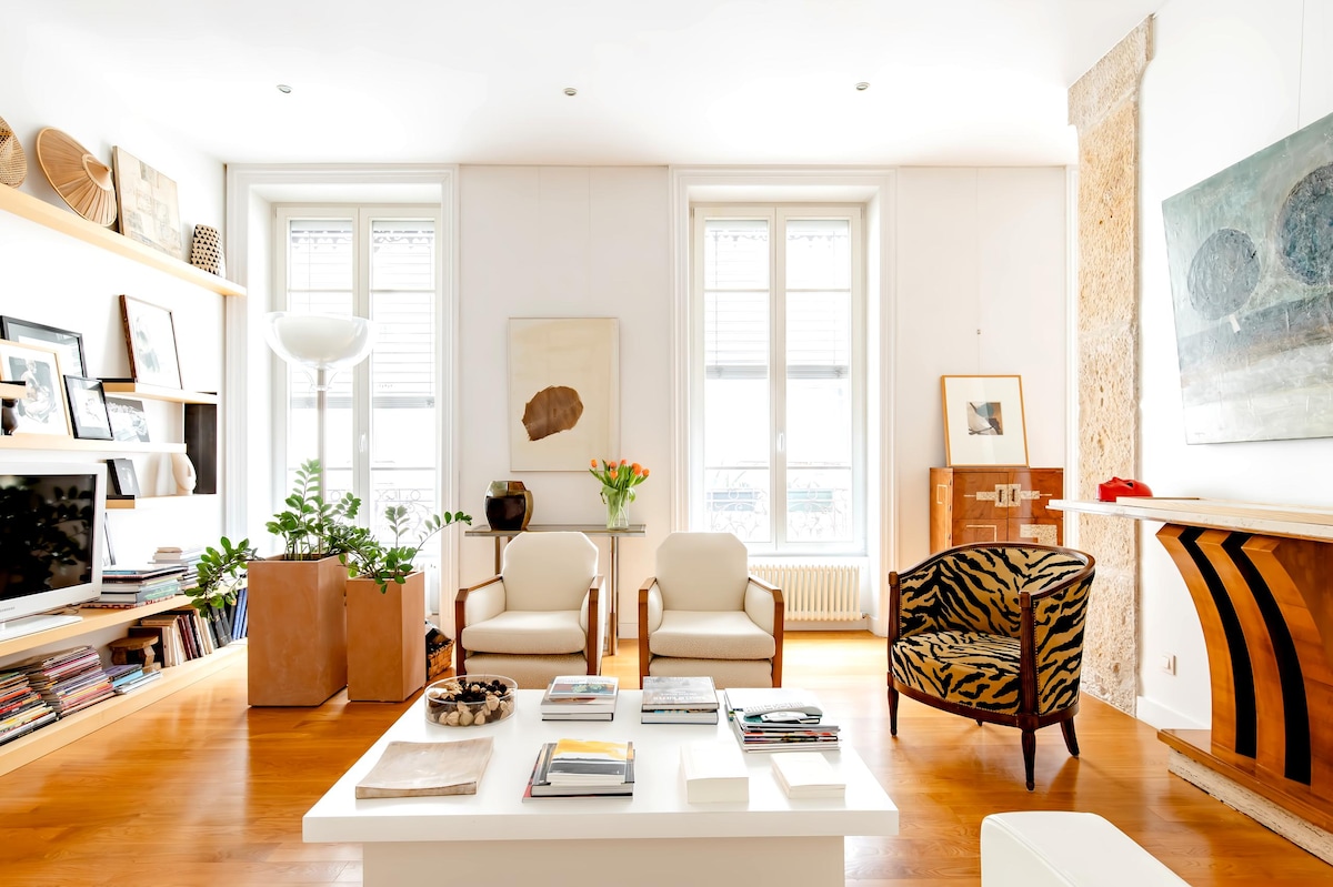 Annonce Airbnb populaire: Beautiful apartment in old building à Lyon 3e Arrondissement