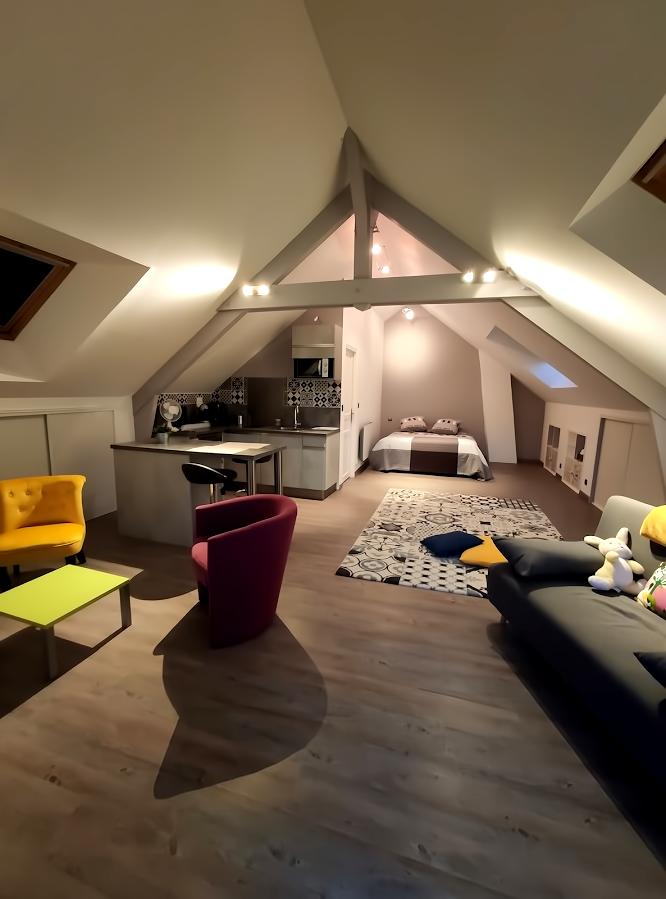 Popular Airbnb listing: Charming accommodation in an alley near the station in Orléans