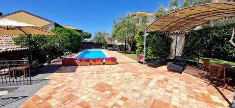 Villa with antique charm and modern comfort