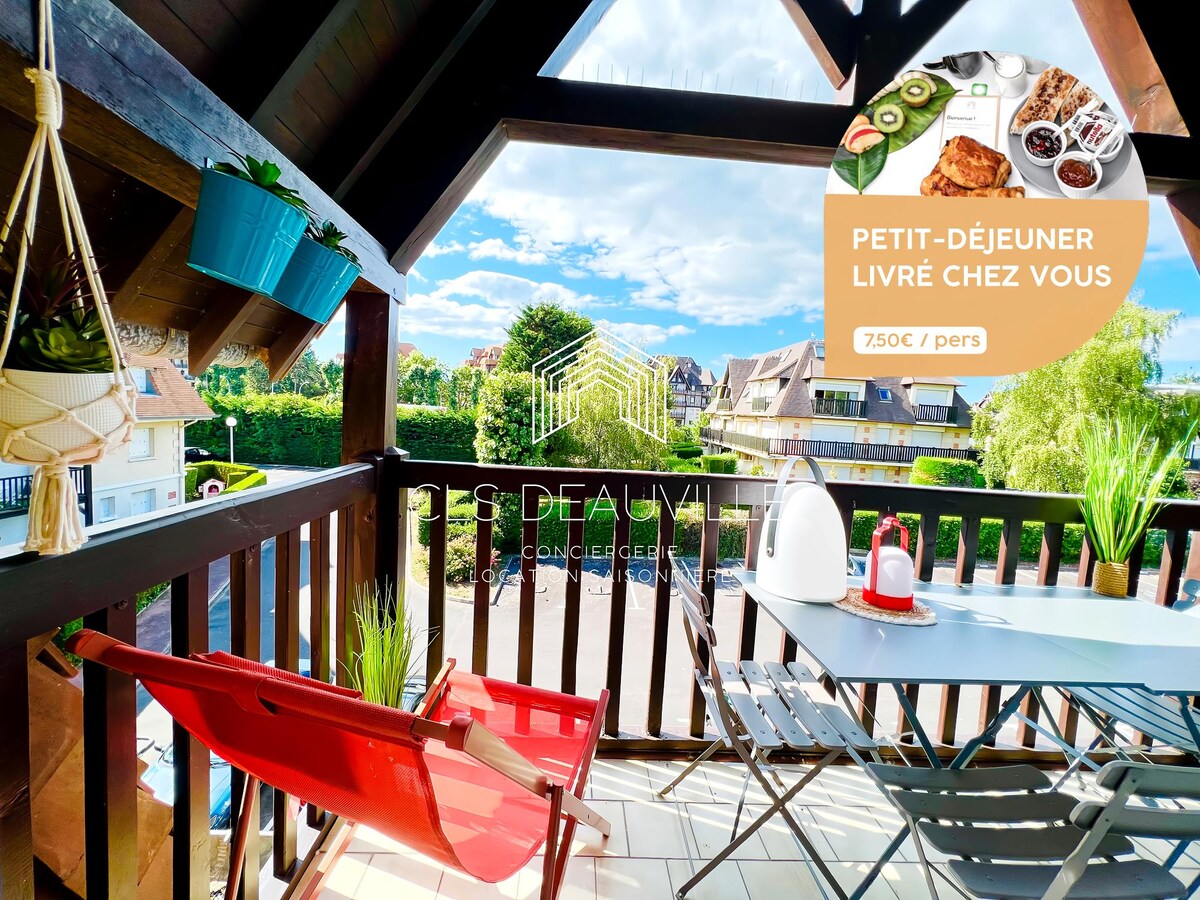 Erfolgreiche Airbnb-Immobilie: Les Voiles in Deauville 1 C.L.S in Tourgéville