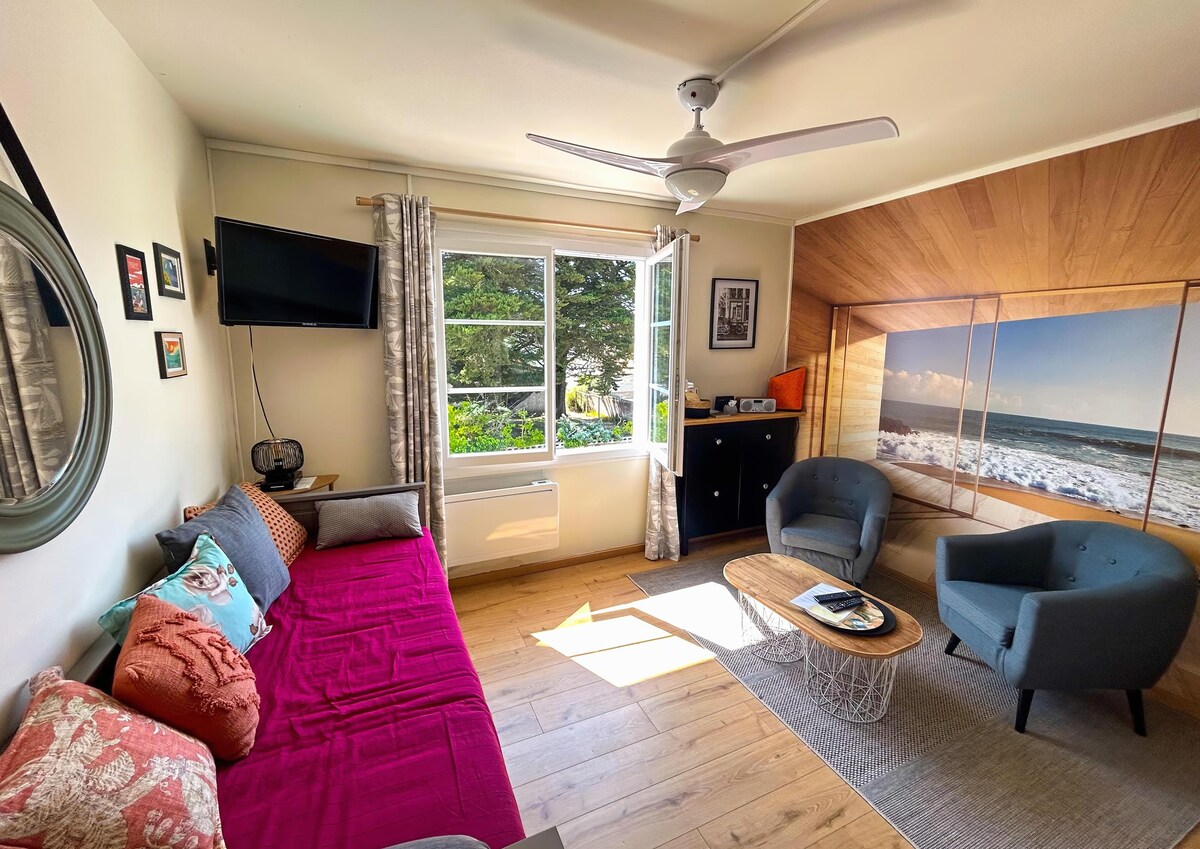 Annonce Airbnb populaire: Apartment between sea and forest, 200 m from the beach à Notre Dame De Monts
