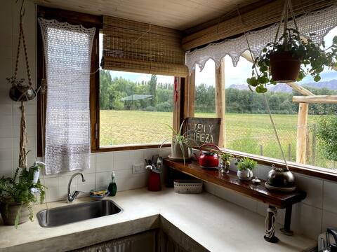 Relax with countryside and mountain views!