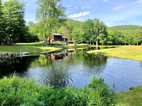 The Tartan Rabbit w/Pond,River,Fire-pit &14 Acres