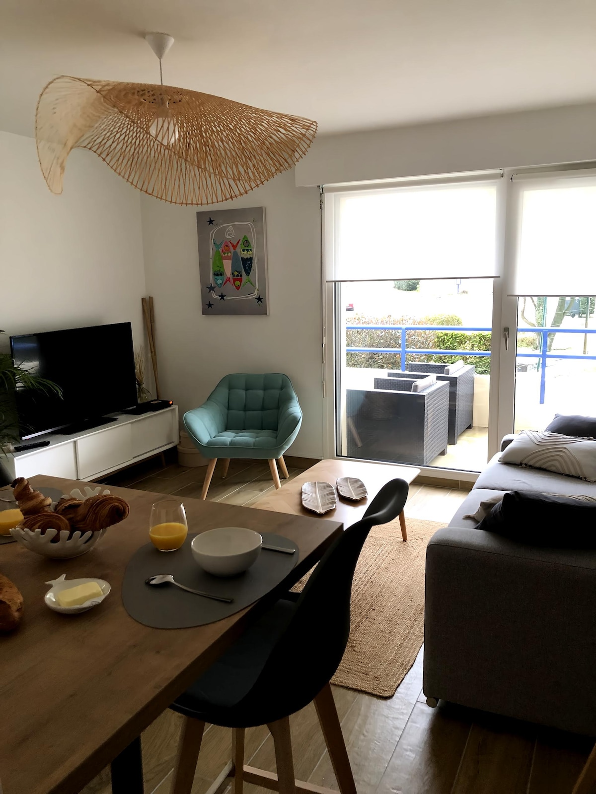 Top Airbnb: Le Bigorn'O: T2 located 50 m from the beach in Concarneau