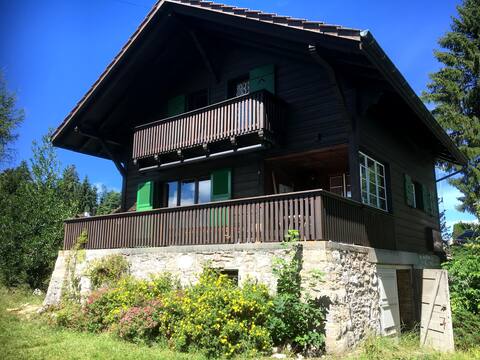 Chalet Chavannes - View of the Alps