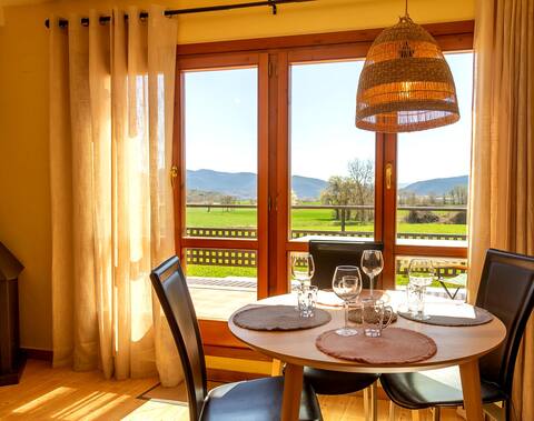 house terrace with views