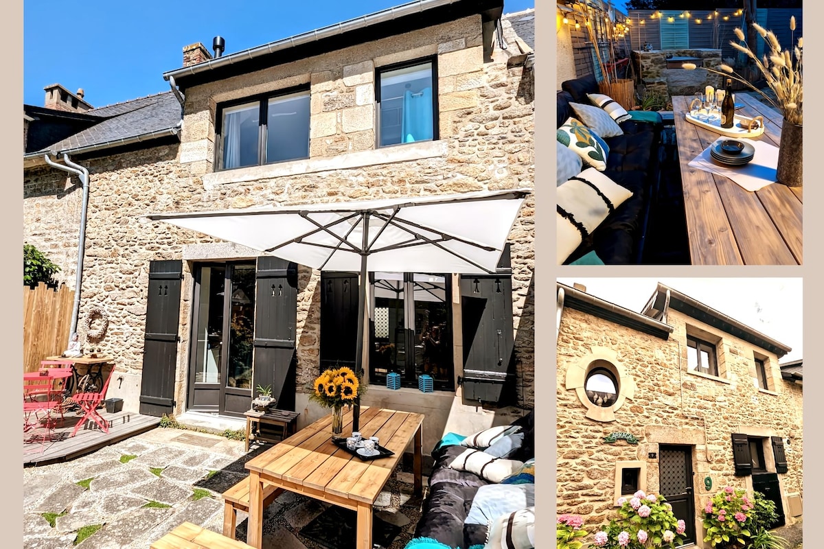 Airbnb performant: Saint-Enogat: charming house close to the beaches. à Dinard