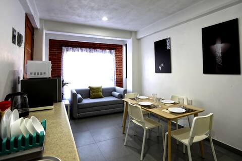 Loft centro de Texcoco 2bed & 1bath