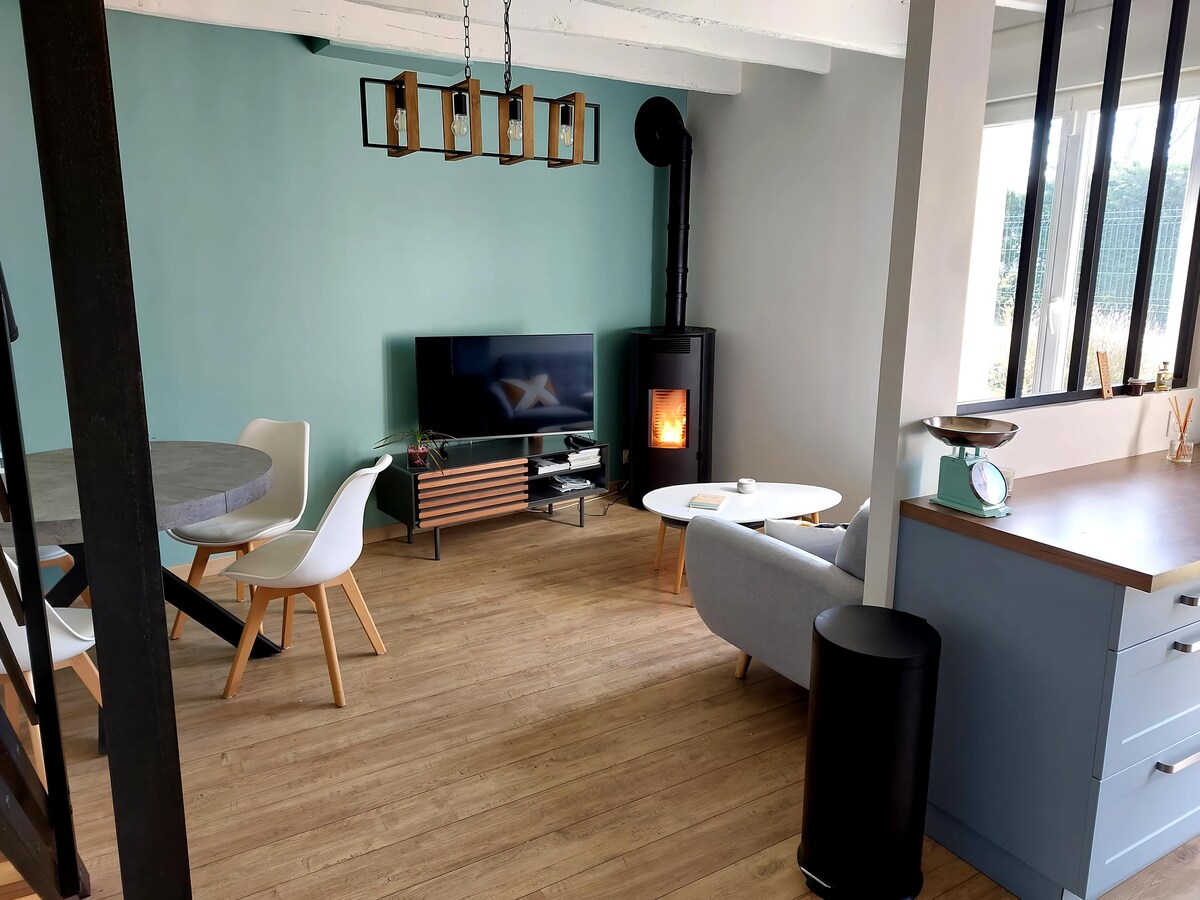 Airbnb performant: House on the banks of the Vienne à Archidiocèse De Poitiers