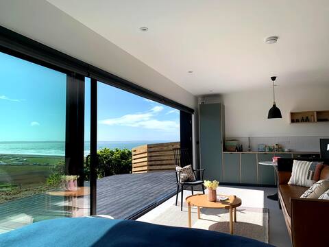Subterranean Studio with Panoramic Views & Sauna