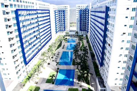 Affordable - 3BR Sea Residence- 8 pax w/ Balcony