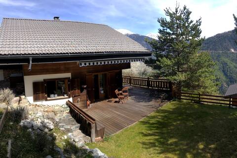Family chalet in Vercorin
Beautiful view