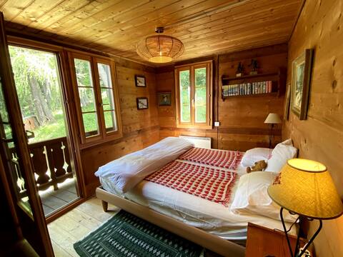 Spacious chalet with panoramic view