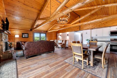 Log Home w/ Ample Space for Parking Trailers!