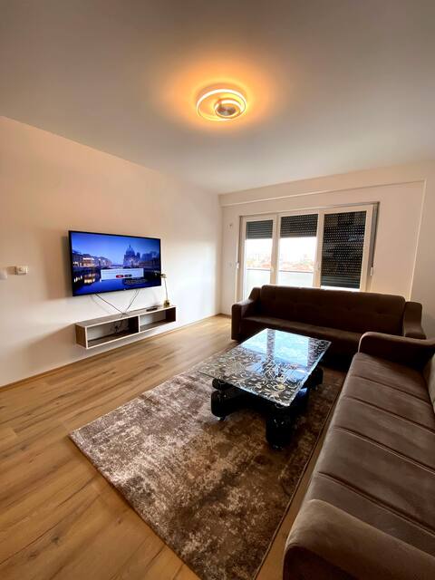 Modern apartment with a view