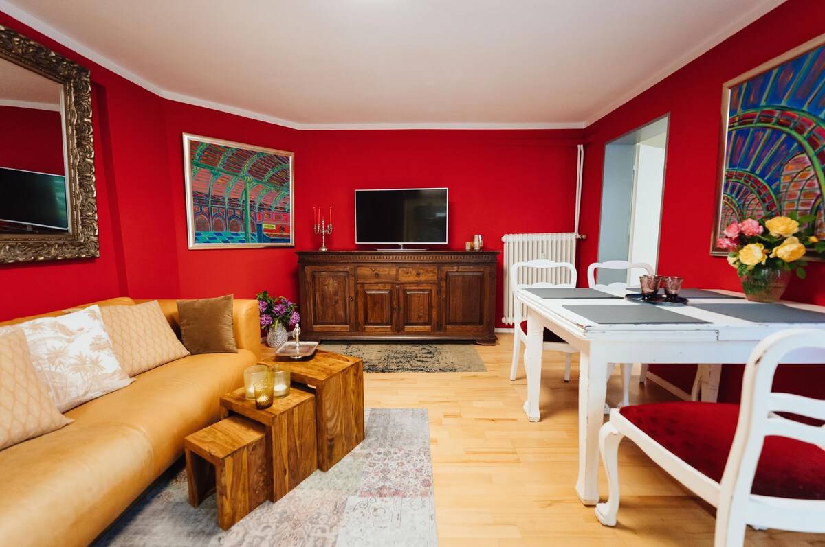 Top performing Airbnb: Quiet 3-room south-facing apartment in Altona in Ottensen