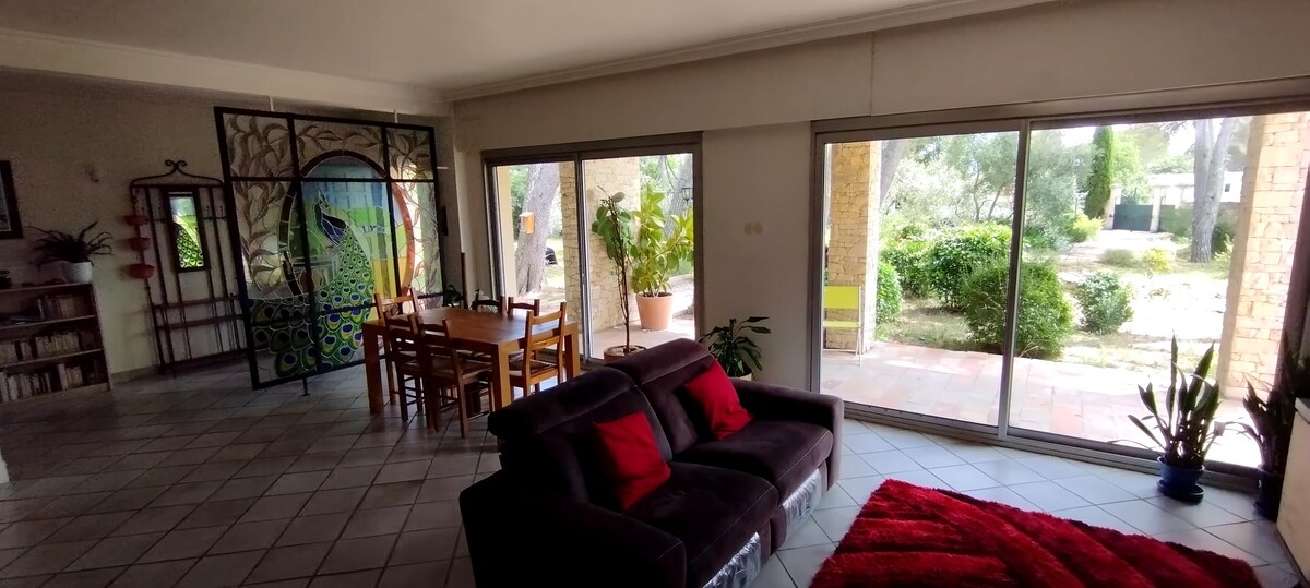 Top Airbnb: Fully air-conditioned Provençal villa – Nîmes à Nîmes