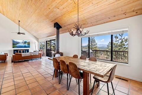 Rim of the World Mountain Home w/ Panoramic Views