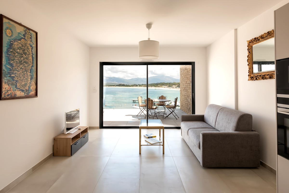 Erfolgreiche Airbnb-Immobilie: Terrace apartment on the sea in Grosseto Prugna