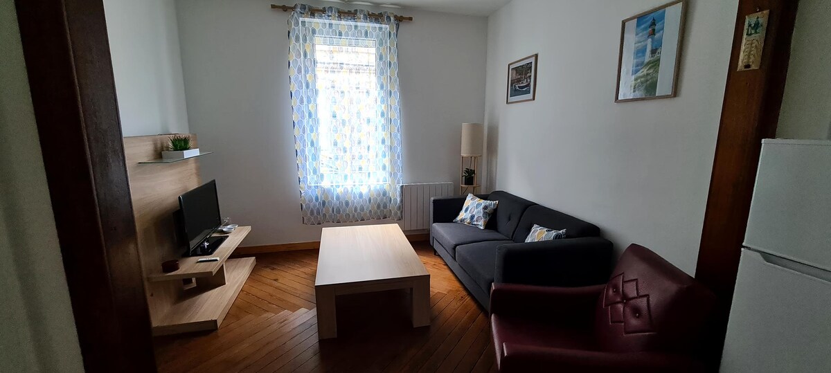 Successful Airbnb property: Fisherman's house 20 m from the beach in Fécamp