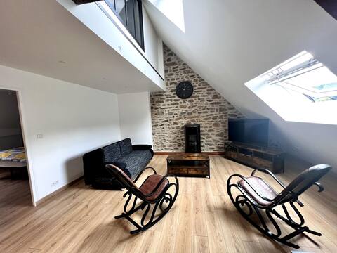 Loft apartment in Moncontour